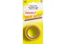 Pearl Automotive PWN158 PVC Insulating Tape - Yellow 19 mm x