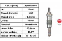 Glow Plug Ford 84-90
