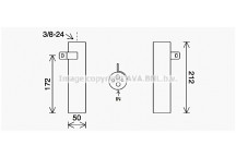 REC DRYER KIA CARENS 02-07