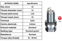 Spark Plug Peugeot Renault Saab Skoda Toyota 82-06