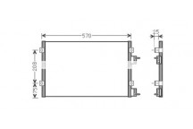 CNDNSR CHRY PT CRUISER 02-08