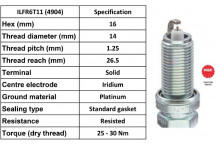 Spark Plug Daihatsu Lexus Subaru Toyota 05-20