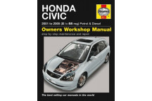 Workshop Manual Haynes Manual - Hond Civic 01-05