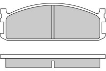 BRK PADS FT VAUXHALL MIDI BEDFORD 85-97