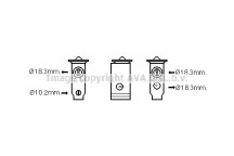 EXP VALVE R TOYO LANDCRUISER 96-08