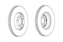 SGL BRK DISC FT CITR C5 C6 PEUG 407 607 99-15
