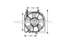 CLG FAN NISS ALMERA 95-00