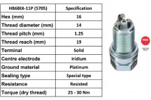 Spark Plug Mitsubishi Toyota 98-08