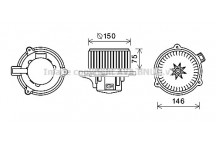 HEAT BLOWER KIA CARENS 02-07