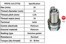Spark Plug Ford Honda Nissan 90-03