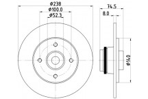 Brake Disc Renault 98-09