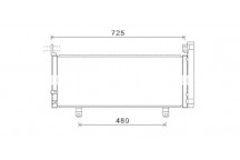 CNDNSR CAMRY 24 I HYBRID 06-