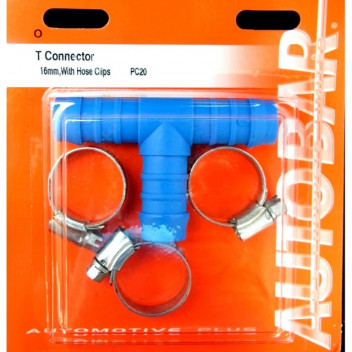 Autobar T?Connector 16mm