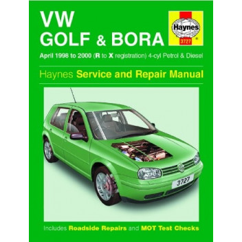Workshop Manual Haynes Manual Golf 98-00