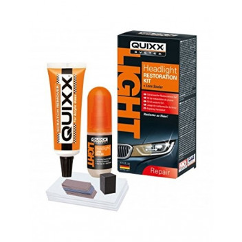Quixx QHRK1 Headlight Restoration Kit - Restore Clarity & Re