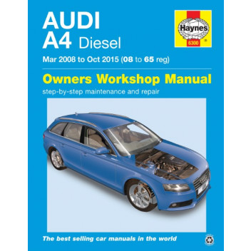 Workshop Manual Haynes Manual Audi A4 08-15