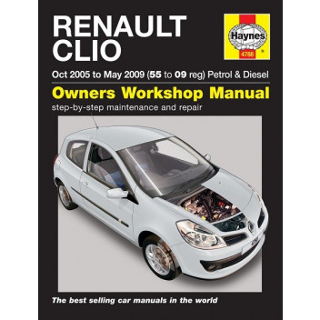 Workshop Manual Haynes Manual Rena Clio 05-09