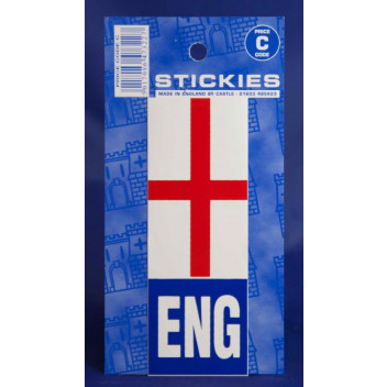 St George ENG No Plate Sticker