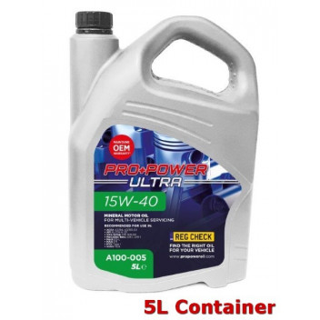 15W-40 High Performance Mineral Engine Oil 5L