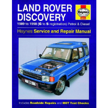 Workshop Manual Haynes Manual Discovery89-98