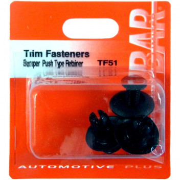 Autobar Bumper Push?Type Retainer ? Toyota/Mitsubishi Pack o