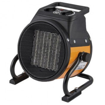 Hilta HILT6230 2kW Mini Electric Fan Heater - Compact Worksh