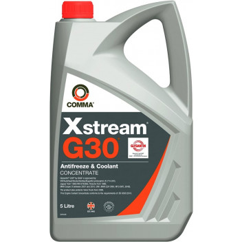 Comma XSR5L Xstream G30 Coolant 5L - Long-Life OAT Coolant f