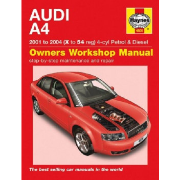 Workshop Manual Haynes Manual A4 00-04