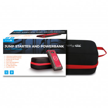Simply Auto JS001 Jump Starter 14.8V 1000A - High Power Car