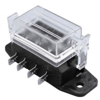 Pearl Automotive PWN713 Fuse Box - 4-Way Standard Blade Fuse
