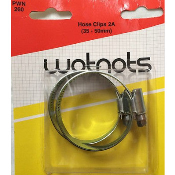 Pearl Automotive PWN260 Hose Clip - Size 2A Pack of 2