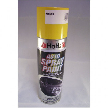 Holts HYE04 Yellow Paint Match Pro Vehicle Spray Paint 300ml