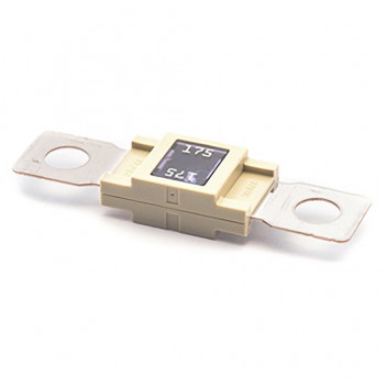 Pearl Automotive PWN1224 Mega Bolt-On Fuse - White 175 Amp
