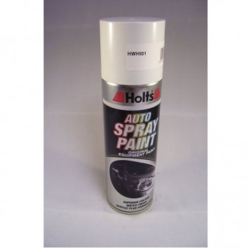 Holts HWHI01 White Paint Match Pro Vehicle Spray Paint 300ml