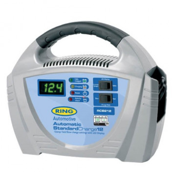 Ring Automotive RCB212 12A Automatic LED Battery Charger - S