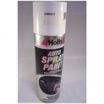 Holts HWHI17 White Paint Match Pro Vehicle Spray Paint 300ml
