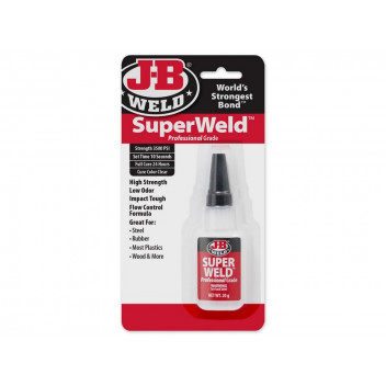 J-B Weld JB33120UK SuperWeld 20g - High Strength Cyanoacryla