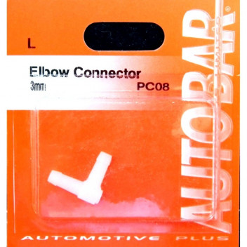 Autobar Elbow Connector 3mm