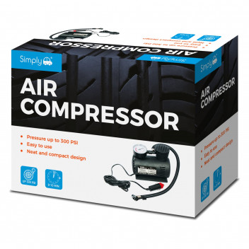 Simply Auto AC01 Air Compressor - Compact 12V Tyre Inflator
