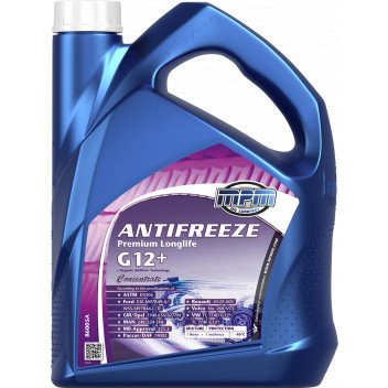MPM Oils 87005A 5L Premium Longlife G12++ Antifreeze Concent