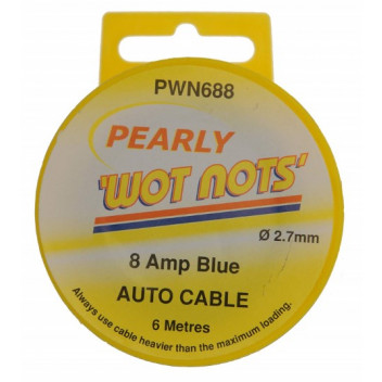 Pearl Automotive PWN688 Wiring Cable - Single Core 8 Amp x 6