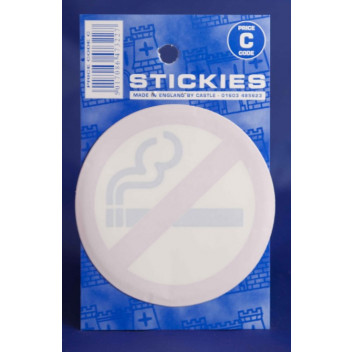 No Smoking Inside Stick Sticker