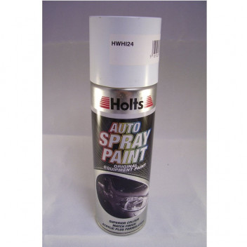 Holts HWHI24 White Paint Match Pro Vehicle Spray Paint 300ml