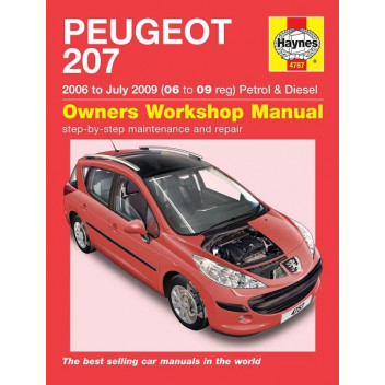 Workshop Manual Haynes Manual Peugeot 207 Diesel Petrol 06-0