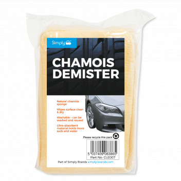 Simply Auto CLE007 Chamois Demister - Soft Absorbent Pad for