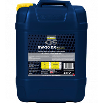 Duckhams DQSDX20L QS 5W-30 DX Engine Oil 20L - QS907-020