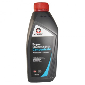 Comma Super Coldmaster Blue Anti-Freeze Concentrate 1L - Eng