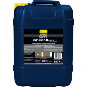Duckhams DQXRFJL20L QXR 0W-30 FJL Engine Oil 20L - QXR72-020
