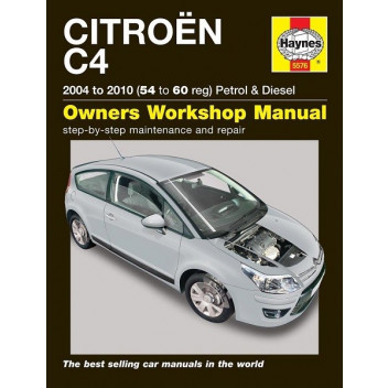 Workshop Manual Haynes Manual Citr Renoen C4 Petrol 04-10