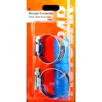 Autobar Straight Connector 19mm